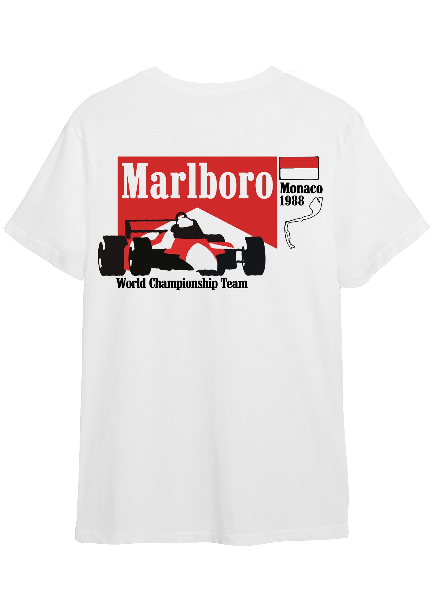 Camiseta Monaco 1988 Formula 1 edición Exclusive Tee – Club 1863