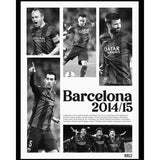 "Barcelona Temporada 14/15" - Poster