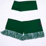 Green and White Scarf 