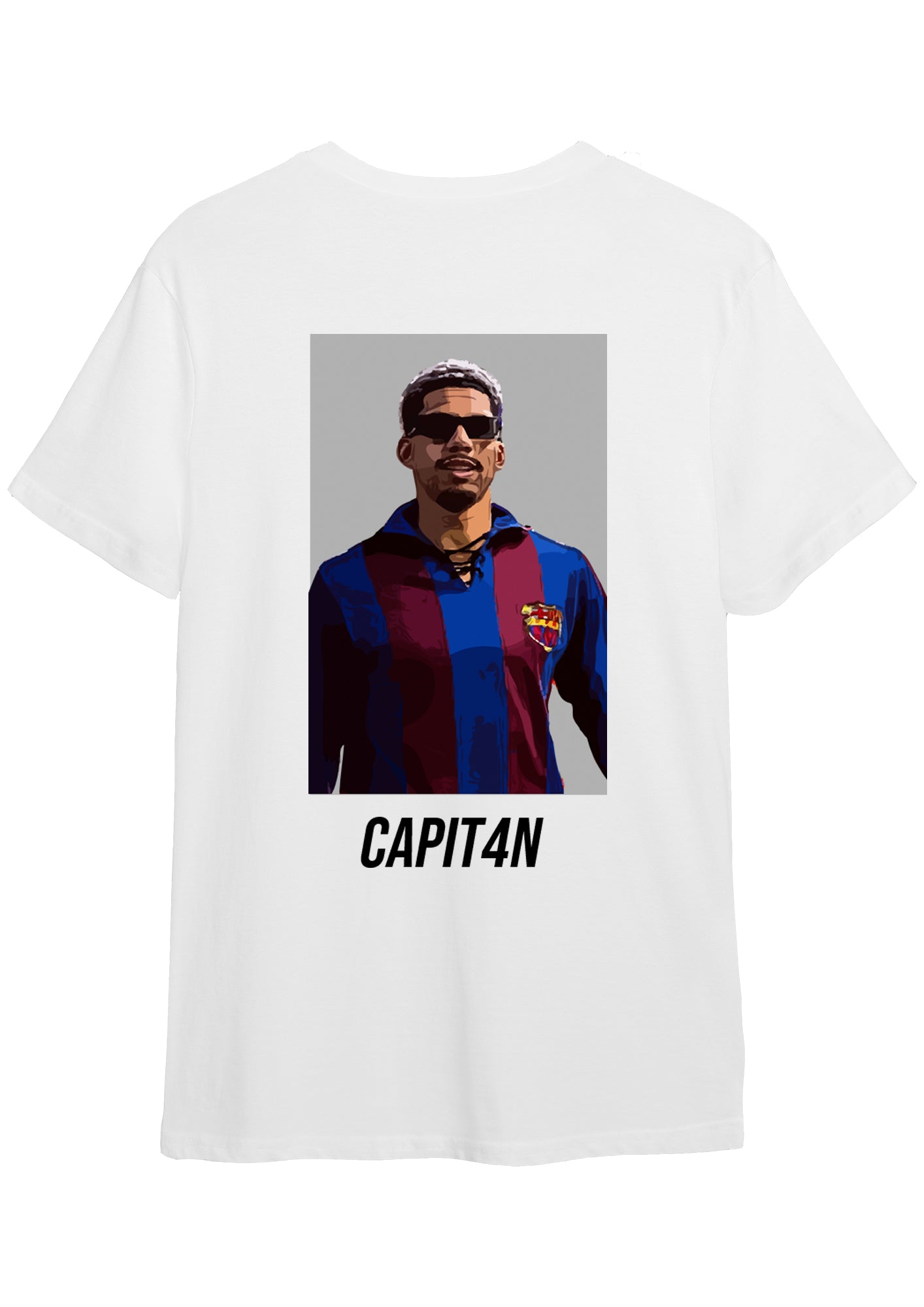 Camiseta "C4PITAN" por Ronald Araujo