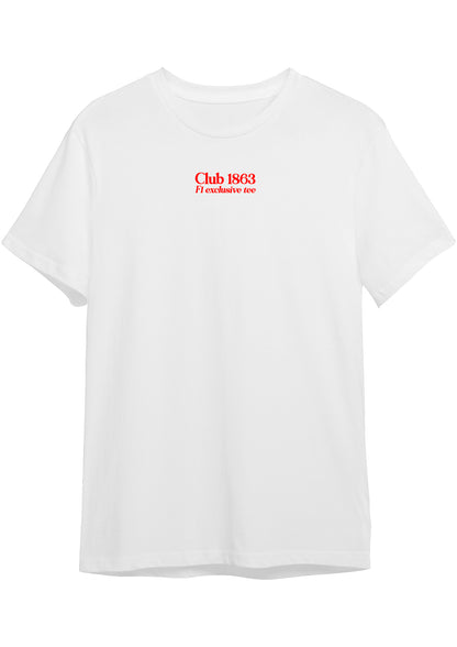 Camiseta "Hot girls watch Formula 1" Roja edición Exclusive Tee