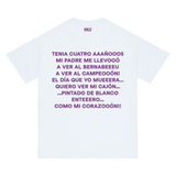 Camiseta "TENÍA 4 AÑOS"