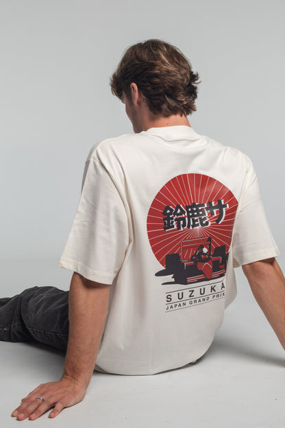 Camiseta "GRAND PRIX JAPON" - Coconut Milk