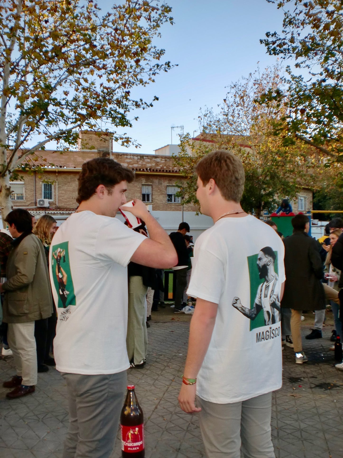 Camiseta Real Betis "PAIS PARA FILHOS"