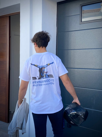 Camiseta "FERNANDO É MAIS RÁPIDO QUE VOCÊ" 2.0 de Fernando Alonso Fórmula 1
