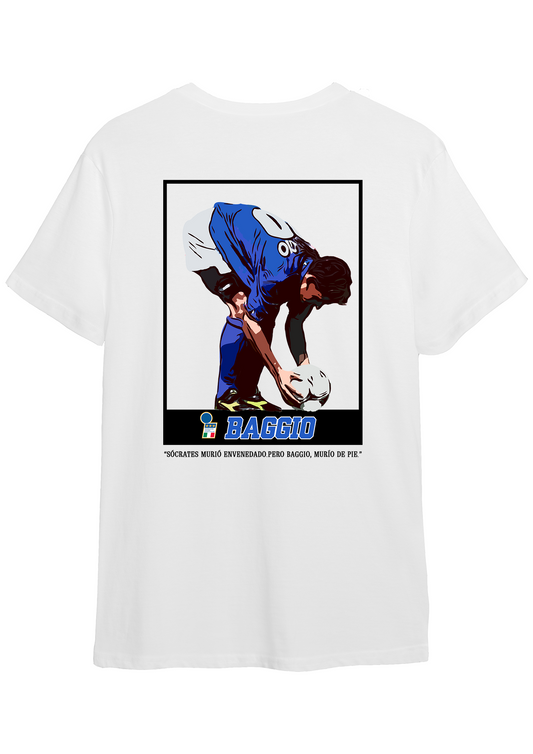 Camiseta "BAGGIO" Roberto Baggio