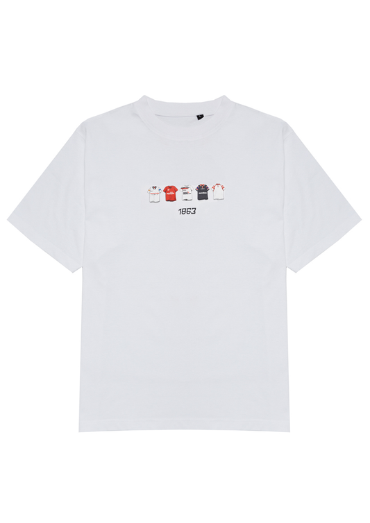 Sevillistas Historical Kits T-shirt - White