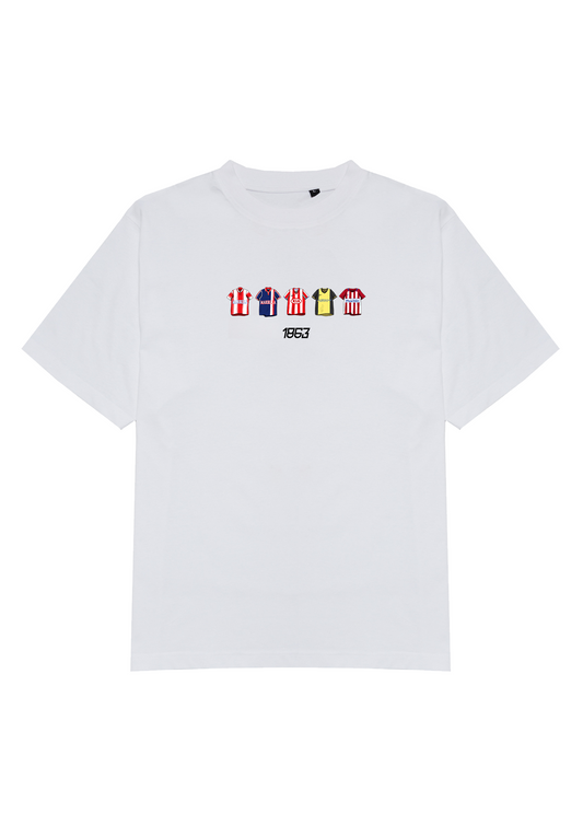 Colchoneros Historical Kits T-shirt - White